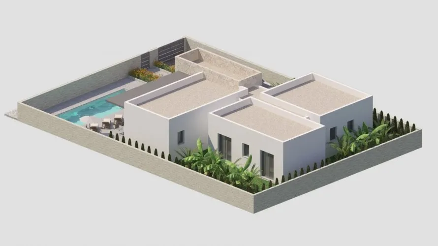 Villa de 3 dormitorios en Benijófar, Spain No. 320 № 3