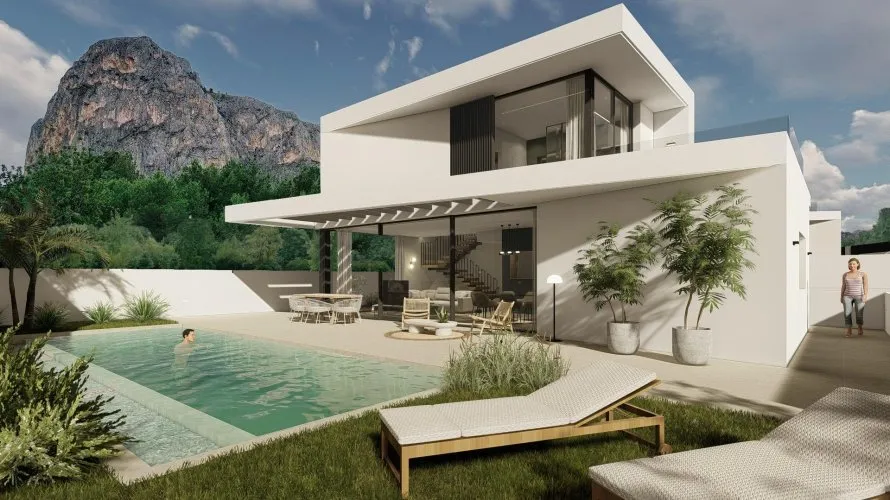 Villa de 3 dormitorios en Polop, Spain No. 727 № 2