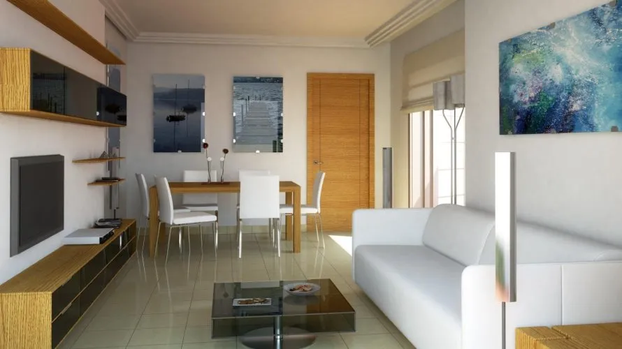Apartamento de 3 dormitorios en Villajoyosa, Spain No. 501