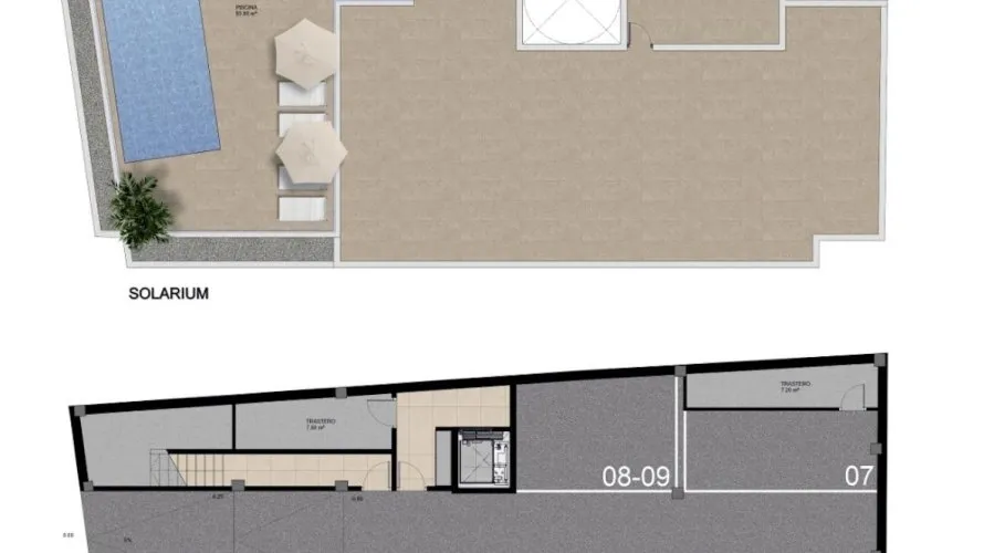 Apartamento de 2 dormitorios en Elche, Spain No. 1549