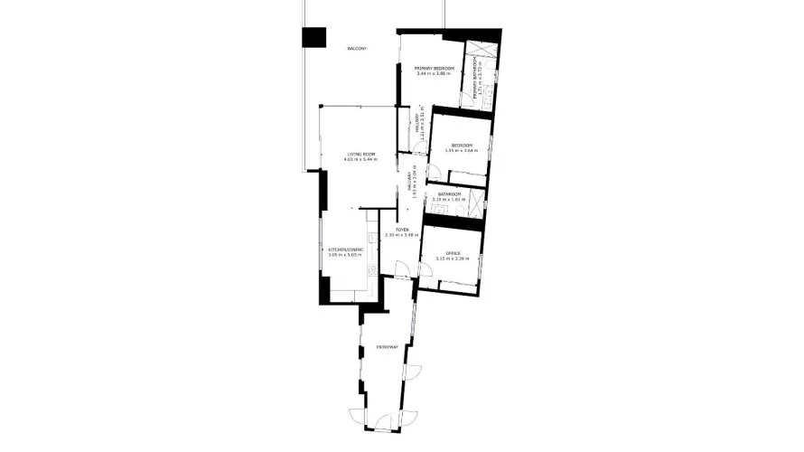 Apartamento de 2 dormitorios en Benidorm, Spain No. 111 № 2