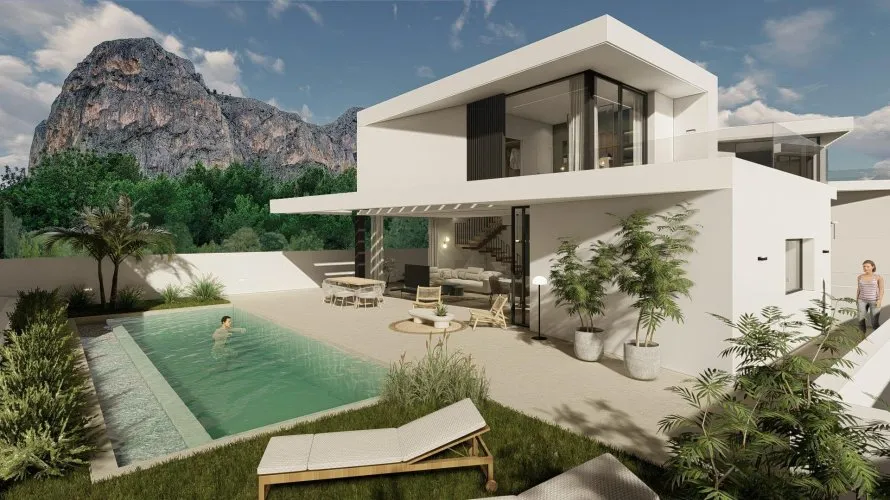 Villa de 3 dormitorios en Polop, Spain No. 727 № 5