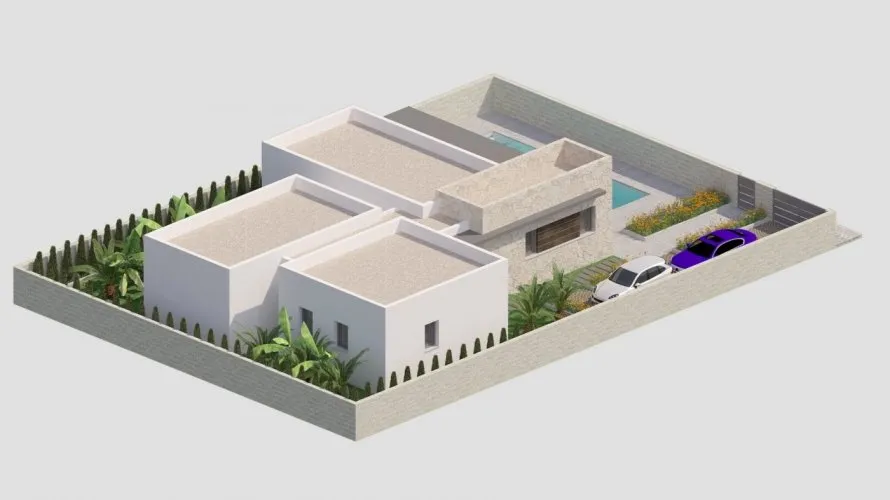 Villa de 3 dormitorios en Benijófar, Spain No. 320 № 4