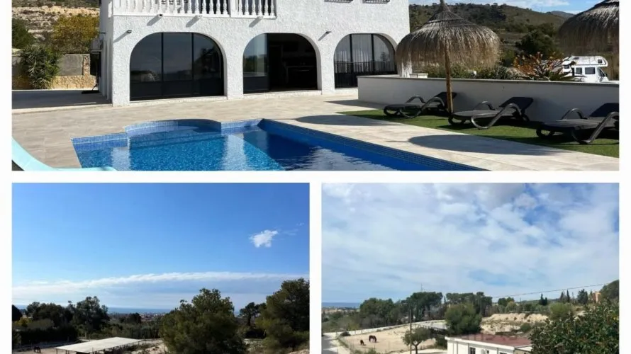 Сasa de 4 dormitorios en Villajoyosa, Spain No. 841