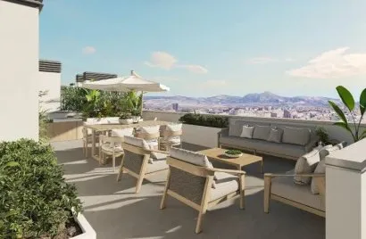 Apartamento de 3 dormitorios en Alicante, Spain No. 670