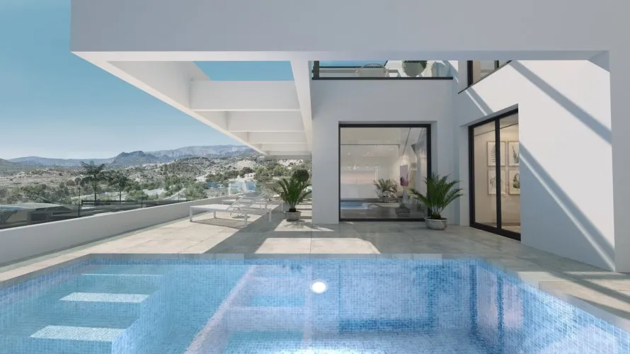 Villa de 3 dormitorios en PUIG CAMPANA Finestrat, Spain No. 222 № 6