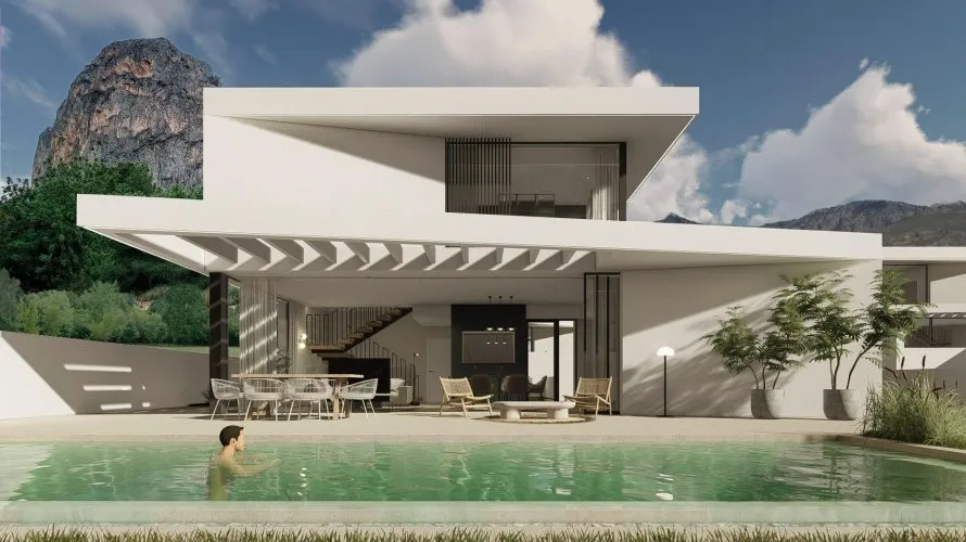 Villa de 3 dormitorios en Polop, Spain No. 727