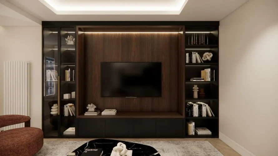 Apartamento de 3 dormitorios en Madrid, Spain No. 822
