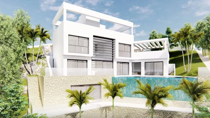 Villa de 4 dormitorios en Villajoyosa, Spain No. 313 № 9