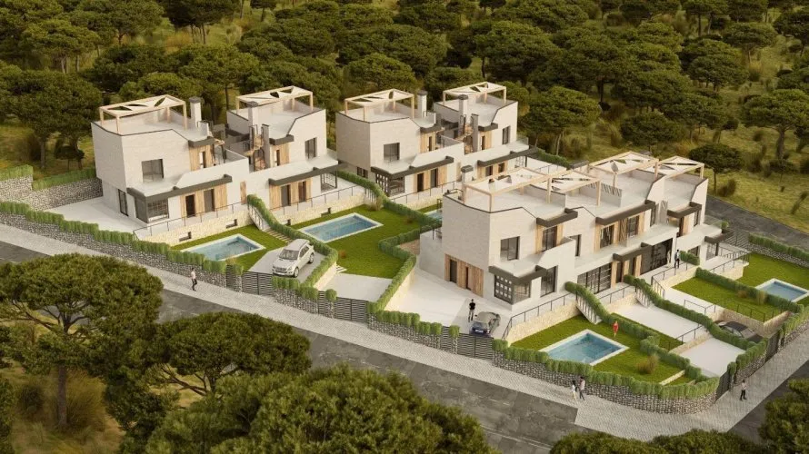 Сasa de 3 dormitorios en Polop, Spain No. 719