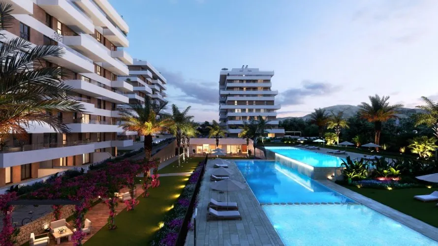 Apartamento de 2 dormitorios en Villajoyosa, Spain No. 578 № 2