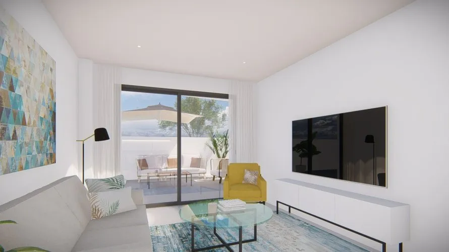 Apartamento de 3 dormitorios en Villajoyosa, Spain No. 483 № 1