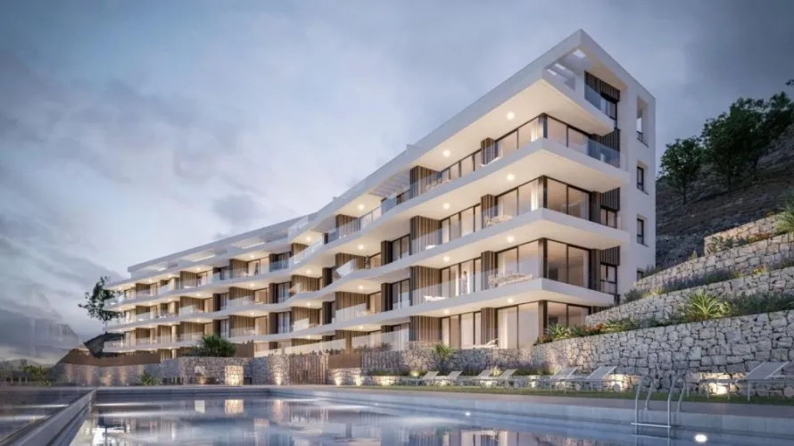Apartamento de 2 dormitorios en Villajoyosa, Spain No. 848 № 1
