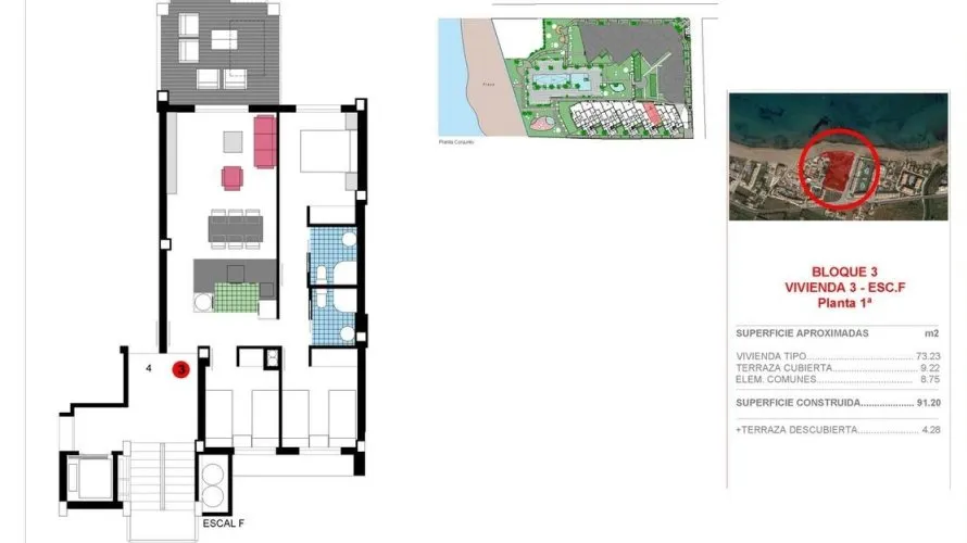 Apartamento de 3 dormitorios en Dénia, Spain No. 319 № 5