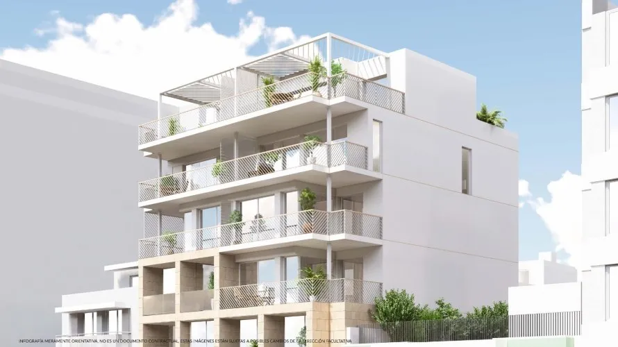 Apartamento de 2 dormitorios en Villajoyosa, Spain No. 604