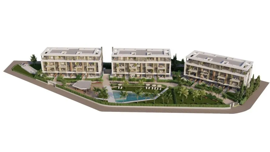 Apartamento de 2 dormitorios en Murcia, Spain No. 1351