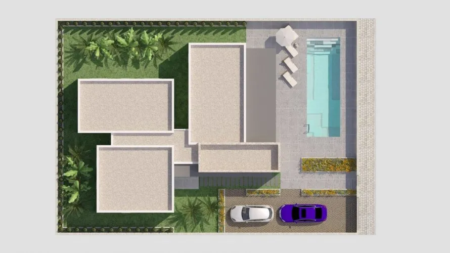 Villa de 3 dormitorios en Benijófar, Spain No. 320 № 5