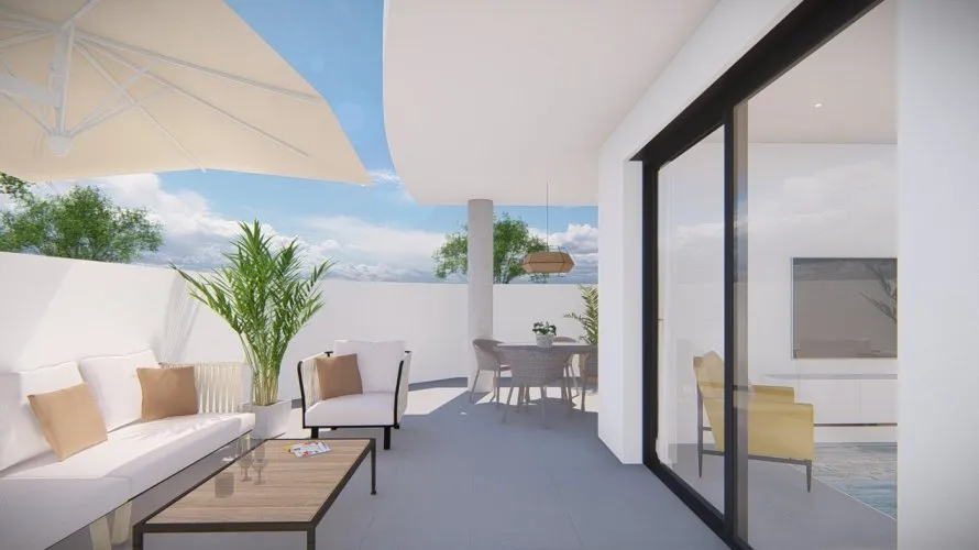 Apartamento de 3 dormitorios en Villajoyosa, Spain No. 483