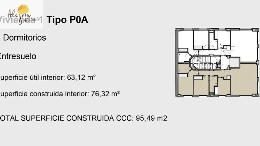 Apartamento de 1 dormitorio en Valencia, Spain No. 230 № 6