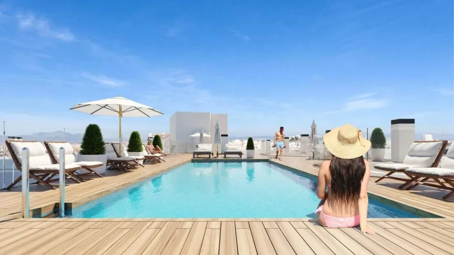 Ático de 1 dormitorio en La Florida, Spain No. 396 № 1
