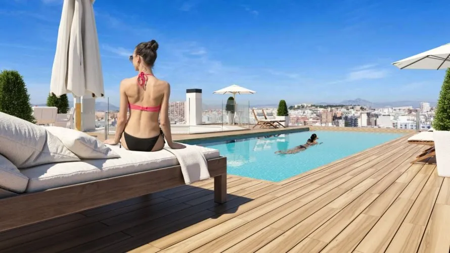 Ático de 1 dormitorio en La Florida, Spain No. 396 № 7