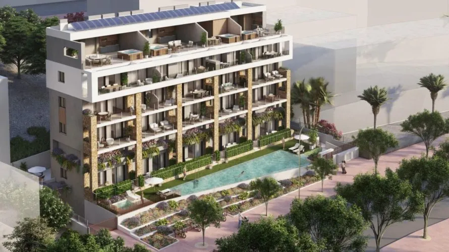 Apartamento de 1 dormitorio en Villajoyosa, Spain No. 898 № 9
