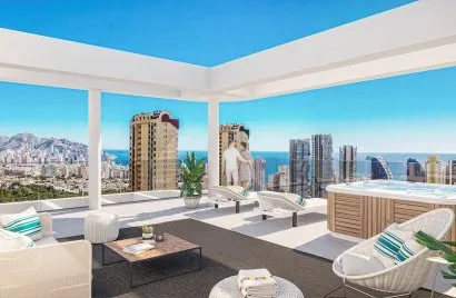 Apartamento de 2 dormitorios en Benidorm, Spain No. 441