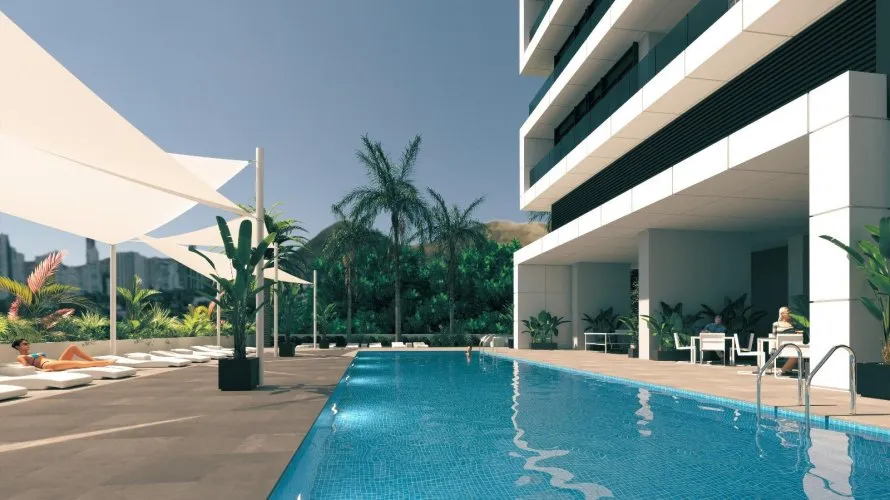 Apartamento de 2 dormitorios en Benidorm, Spain No. 572 № 10