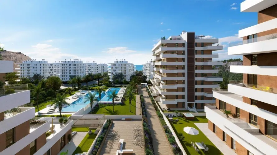 Apartamento de 2 dormitorios en Villajoyosa, Spain No. 578 № 1