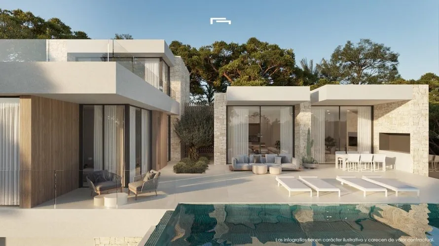 Villa de 3 chambres à Benissa, Spain No. 859