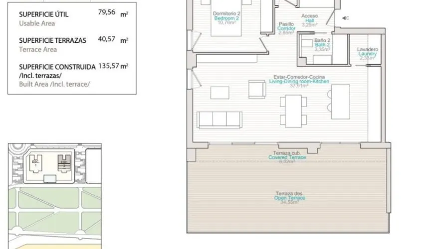 Penthouse de 3 chambres à Villajoyosa, Spain No. 743 № 14