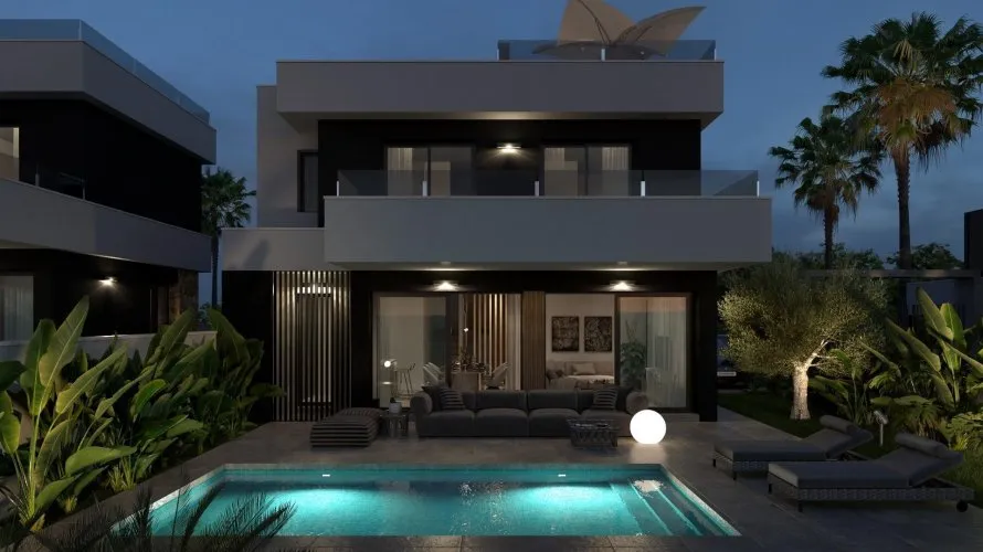 Villa de 3 chambres à Ciudad Quesada, Spain No. 707 № 5