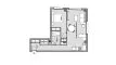1 chambre Apartment plan d'étage «ASJ0F», Living Estepona