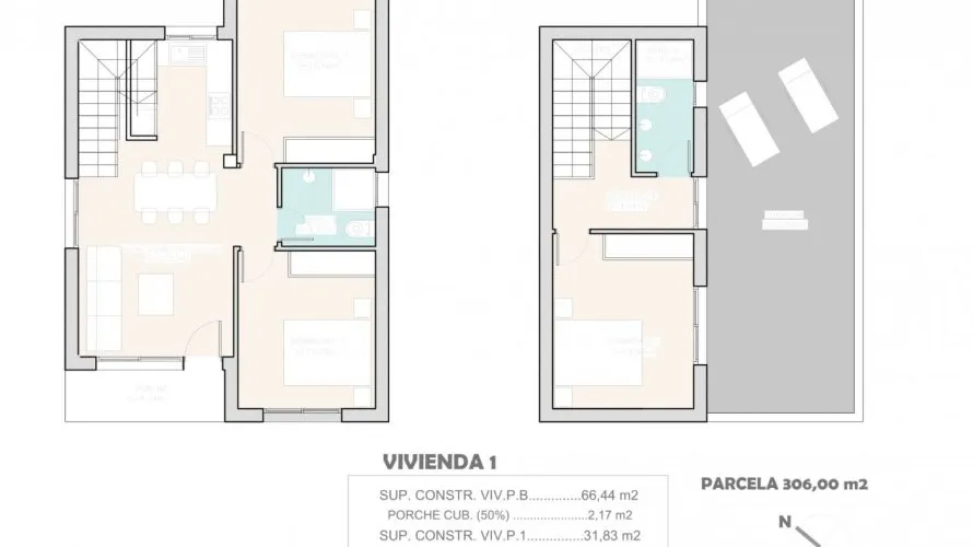 Villa de 3 chambres à Ciudad Quesada, Spain No. 334 № 5