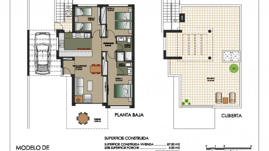 Villa de 3 chambres à San Miguel de Salinas, Spain No. 360 № 16