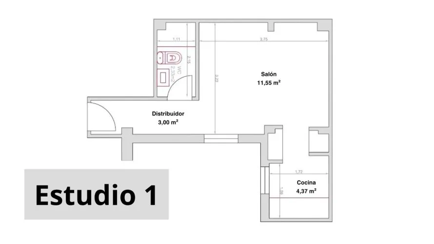 Apartment de 42m² à Madrid, Spain No. 969 № 23