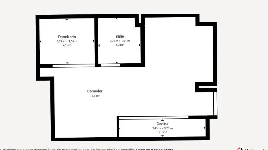 Apartment de 33m² à Torrevieja, Spain No. 2805
