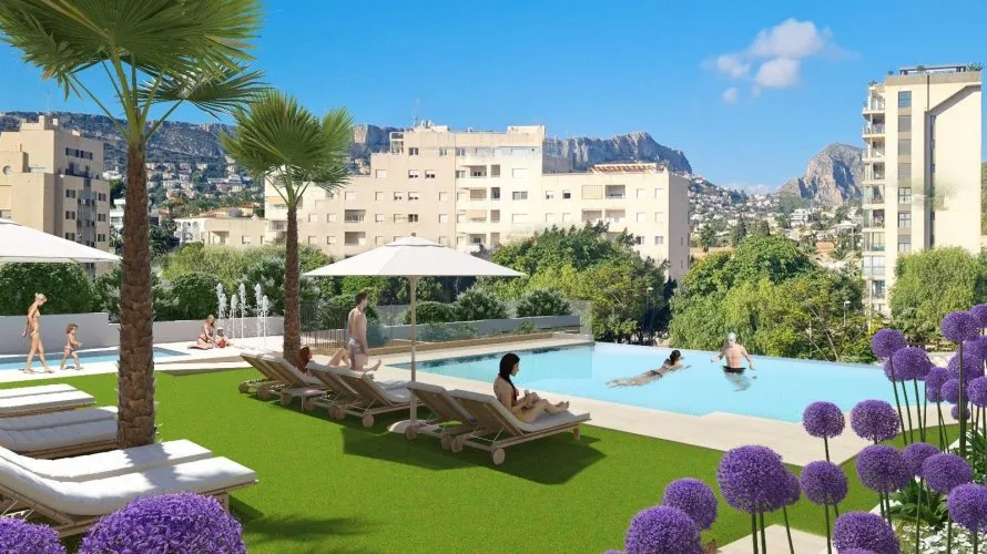 Apartment de 2 chambres à Calpe, Spain No. 515