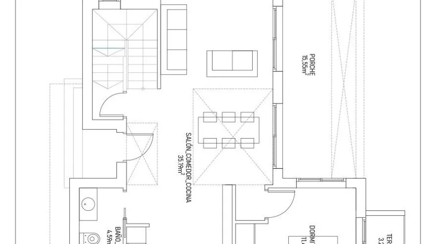 Villa de 3 chambres à Torrevieja, Spain No. 422 № 5