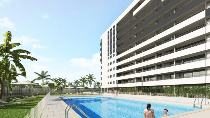 Apartment de 2 chambres à Alicante, Spain No. 1094