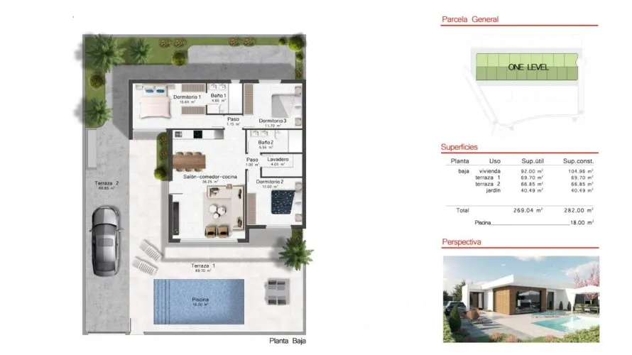 Villa de 3 chambres à Banos Y Mendigo, Spain No. 367 № 2