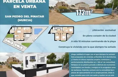 Land plot de à San Pedro del Pinatar, Spain No. 2731