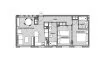 Планировка Квартиры «AC3-4B» с 2 спальнями в ЖК Alegria Alicante III Jazmin