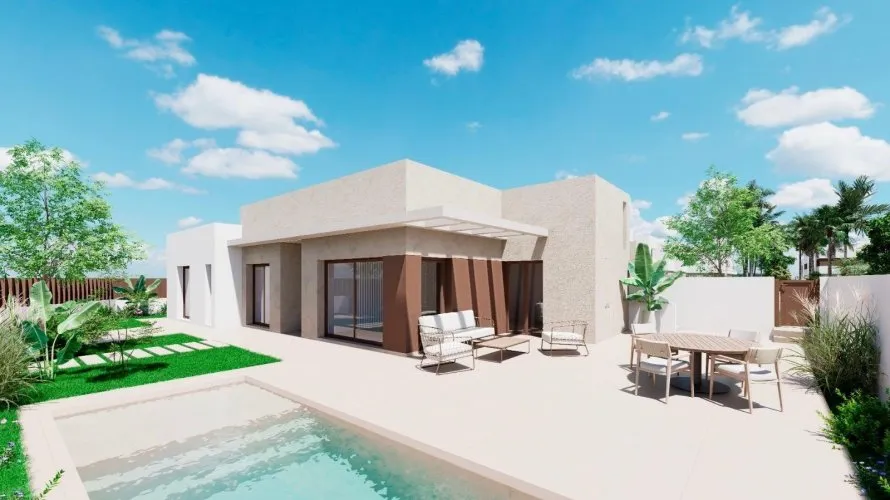 Вилла с 3 спальнями в Лос-Алькасарес, Испания №808