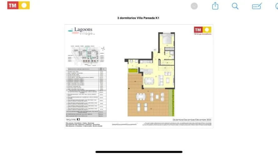 Квартира с 1 спальней в Торревьеха, Испания №1452 № 7