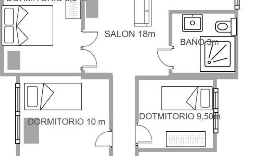 Квартира с 3 спальнями в Сан-Педро-дель-Пинатар, Испания №820 № 21