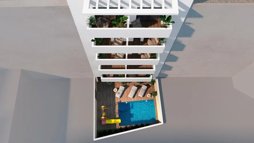 Квартира с 1 спальней в Торревьеха, Испания №858 № 12