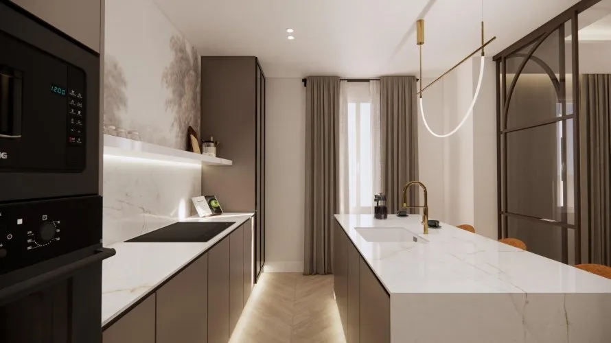 Квартира с 3 спальнями в Мадрид, Испания №759 № 3
