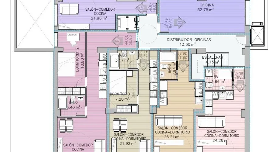 1 bedroom apartment for sale, Madrid, Spain No. 1274