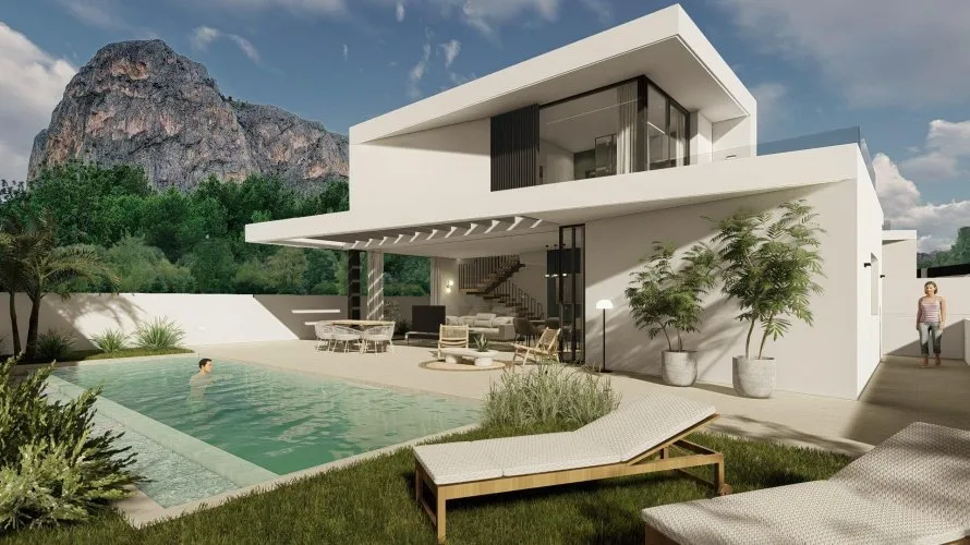 3 bedrooms villa for sale, Polop, Spain No. 542 № 4